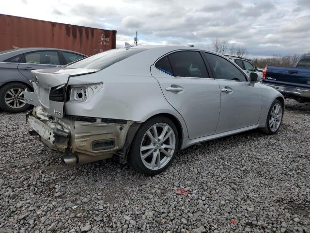 JTHBK262872026768 - 2007 LEXUS IS 250 SILVER photo 3