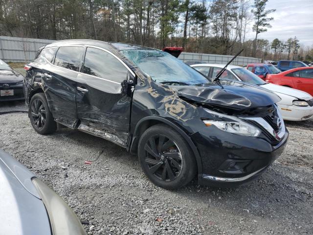 5N1AZ2MG1HN176045 - 2017 NISSAN MURANO S BLACK photo 4