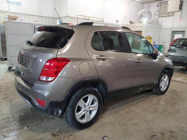 KL7CJLSMXMB364493 - 2021 CHEVROLET TRAX 1LT BROWN photo 3