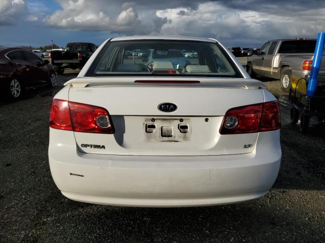 KNAGE123475122335 - 2007 KIA OPTIMA LX WHITE photo 6