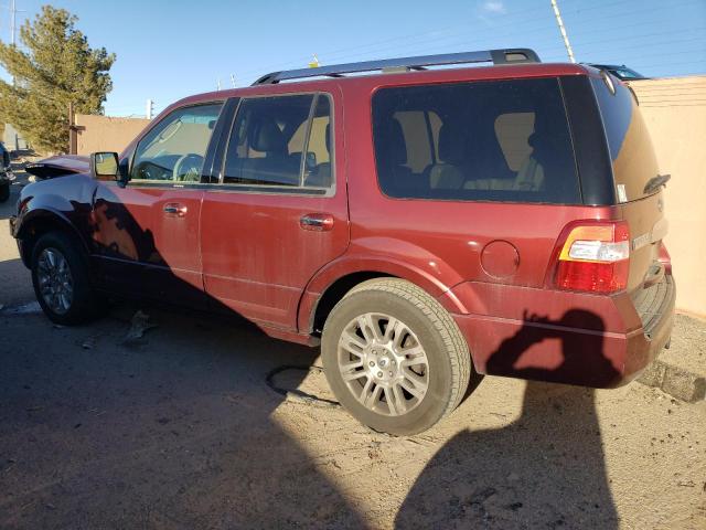1FMJU2A53CEF58863 - 2012 FORD EXPEDITION LIMITED MAROON photo 2