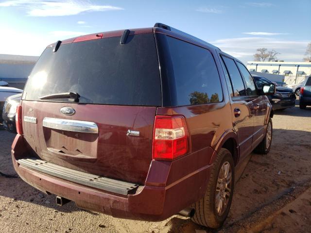 1FMJU2A53CEF58863 - 2012 FORD EXPEDITION LIMITED MAROON photo 3