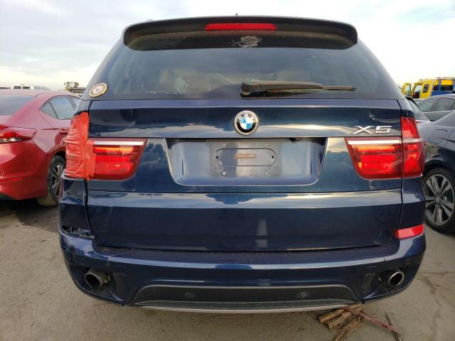 5UXZV4C56D0B14308 - 2013 BMW X5 XDRIVE35I BLUE photo 6