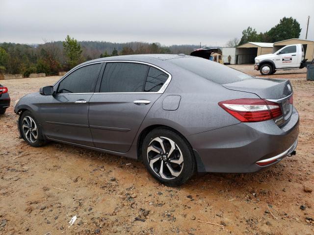 1HGCR2F95GA213746 - 2016 HONDA ACCORD EXL GRAY photo 2