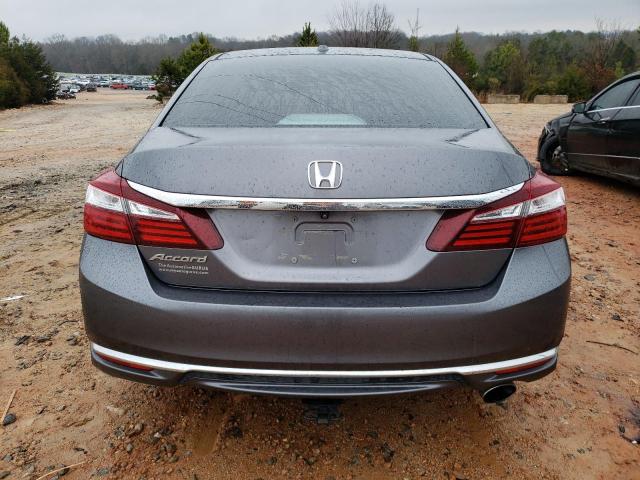 1HGCR2F95GA213746 - 2016 HONDA ACCORD EXL GRAY photo 6