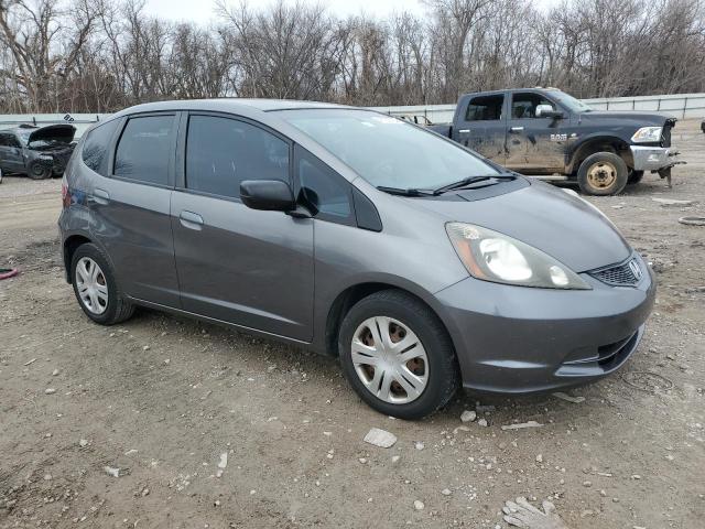 JHMGE8H36BC025577 - 2011 HONDA FIT GRAY photo 4