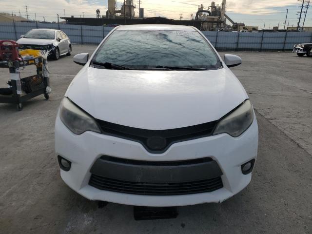 5YFBURHEXGP494000 - 2016 TOYOTA COROLLA L WHITE photo 5