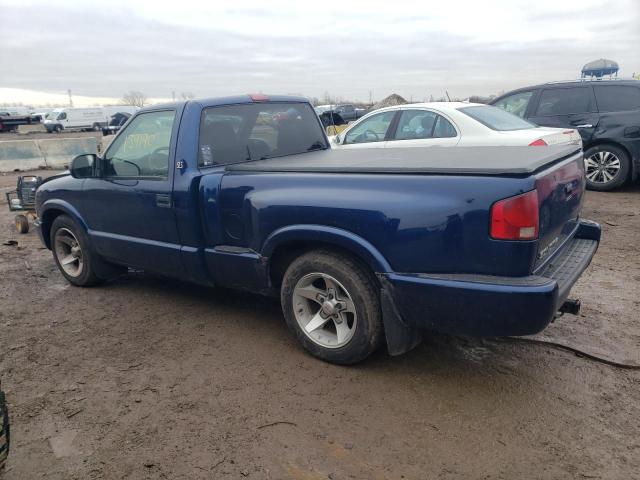 1GTCS14WX28137155 - 2002 GMC SONOMA BLUE photo 2