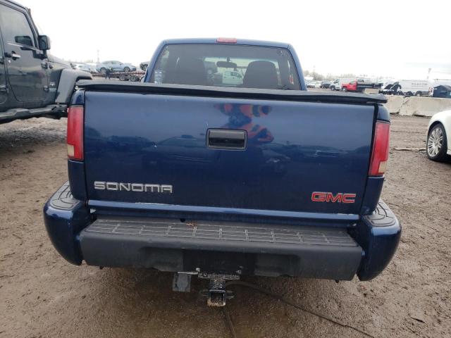 1GTCS14WX28137155 - 2002 GMC SONOMA BLUE photo 6