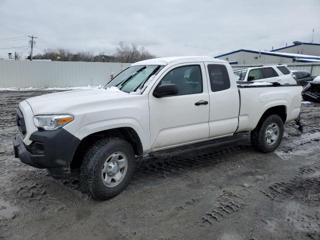 3TYSX5EN3MT008414 - 2021 TOYOTA TACOMA ACCESS CAB WHITE photo 1