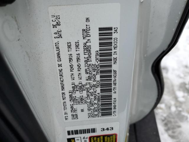 3TYSX5EN3MT008414 - 2021 TOYOTA TACOMA ACCESS CAB Ақ фото 12