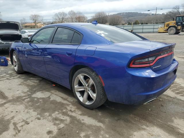 2C3CDXHG8JH221570 - 2018 DODGE CHARGER SXT PLUS BLUE photo 2