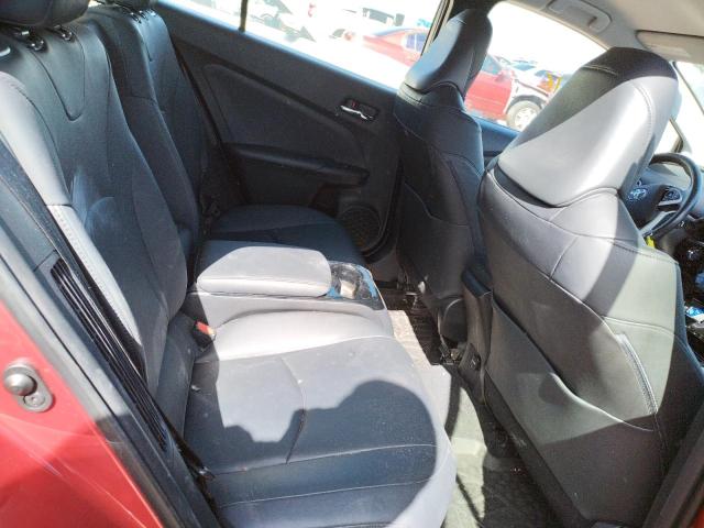 JTDKARFP0H3061664 - 2017 TOYOTA PRIUS PRIM RED photo 10