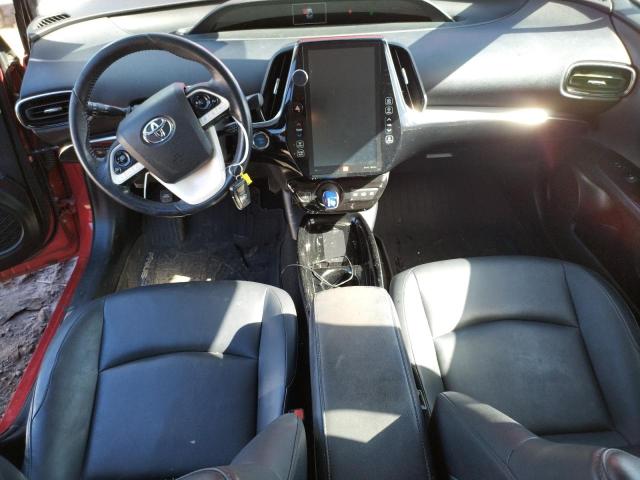 JTDKARFP0H3061664 - 2017 TOYOTA PRIUS PRIM RED photo 8