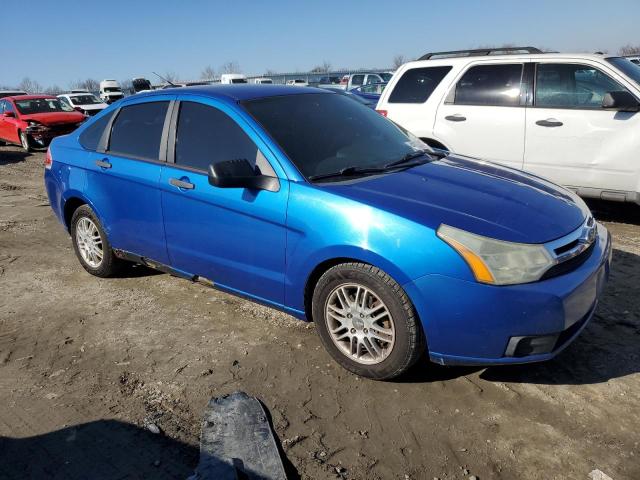 1FAHP3FN9BW163092 - 2011 FORD FOCUS SE BLUE photo 4