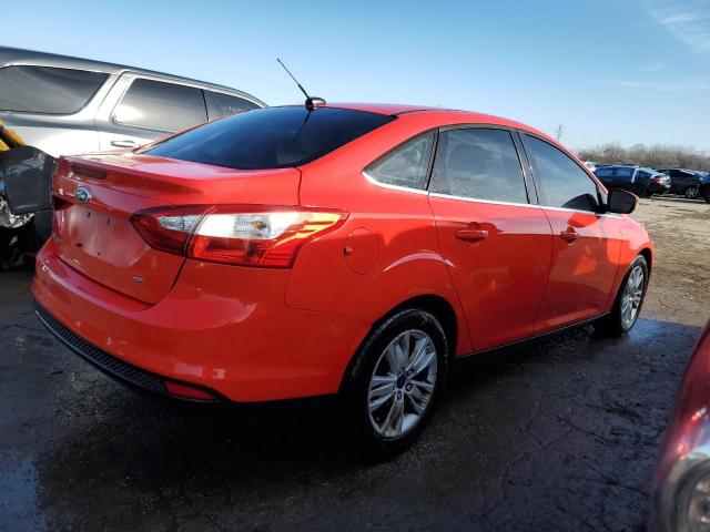 1FAHP3H24CL274686 - 2012 FORD FOCUS SEL RED photo 3