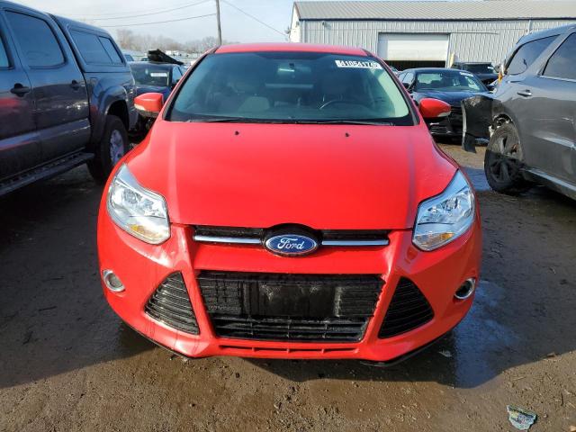 1FAHP3H24CL274686 - 2012 FORD FOCUS SEL RED photo 5