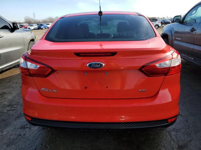 1FAHP3H24CL274686 - 2012 FORD FOCUS SEL RED photo 6