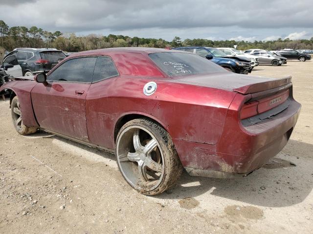 2B3CJ4DG5BH603082 - 2011 DODGE CHALLENGER BURGUNDY photo 2