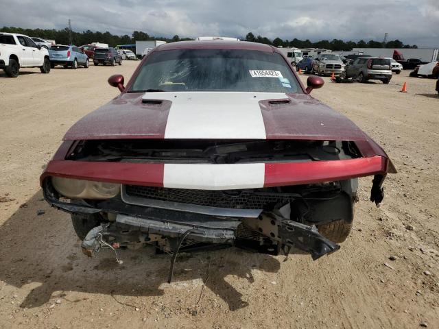 2B3CJ4DG5BH603082 - 2011 DODGE CHALLENGER BURGUNDY photo 5