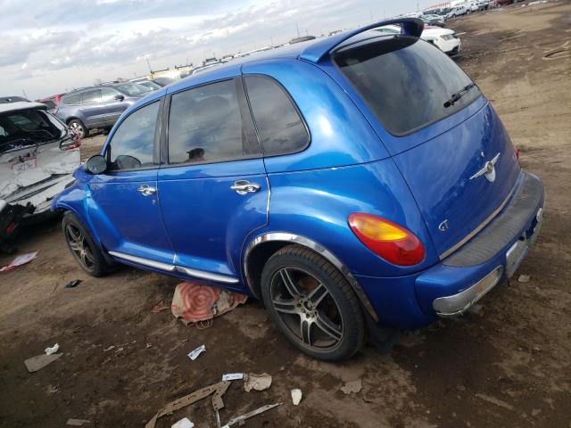 3C8FY78G04T239942 - 2004 CHRYSLER PT CRUISER GT BLUE photo 2