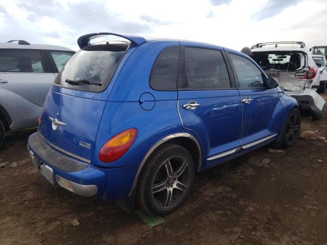 3C8FY78G04T239942 - 2004 CHRYSLER PT CRUISER GT BLUE photo 3