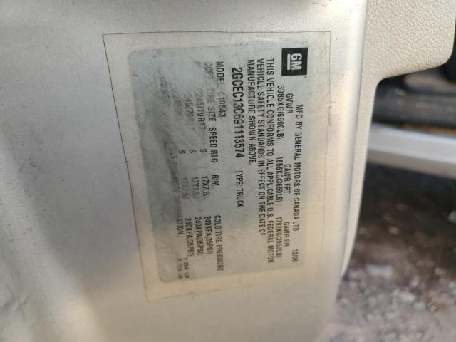 2GCEC13C691113574 - 2009 CHEVROLET SILVERADO C1500 Boz foto 12