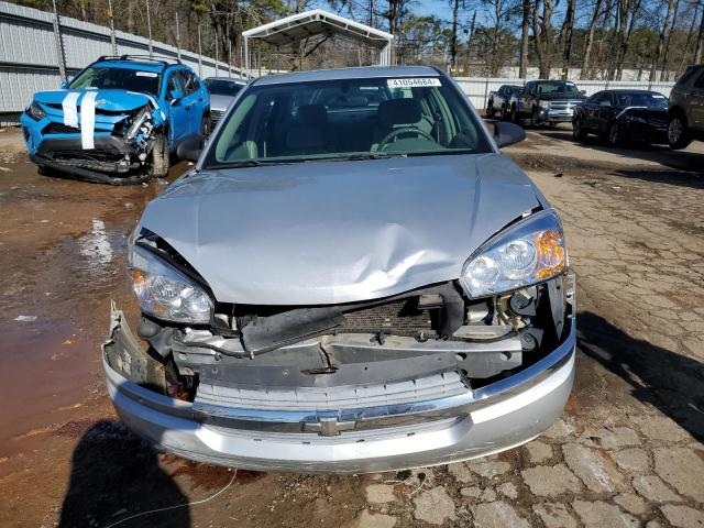 1G1ZT52865F239189 - 2005 CHEVROLET MALIBU LS SILVER photo 5