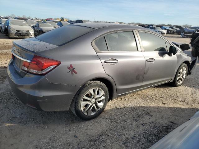 2HGFB2F83EH543019 - 2014 HONDA CIVIC EX GRAY photo 3