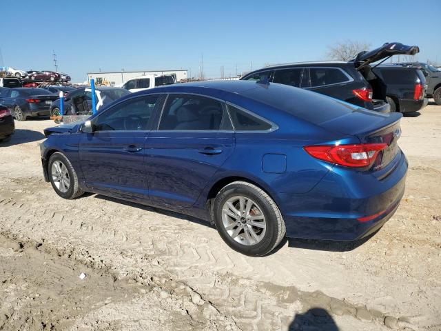 5NPE24AF6GH304957 - 2016 HYUNDAI SONATA SE BLUE photo 2