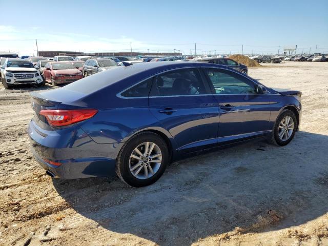 5NPE24AF6GH304957 - 2016 HYUNDAI SONATA SE BLUE photo 3