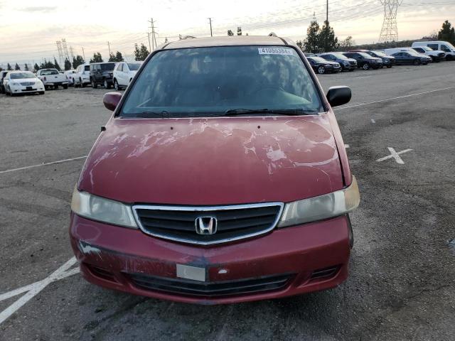 5FNRL18993B009132 - 2003 HONDA ODYSSEY EXL BURGUNDY photo 5