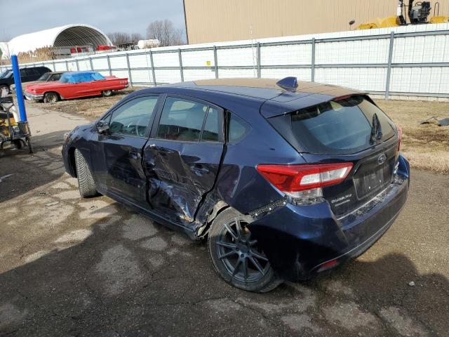 4S3GTAM62K3760653 - 2019 SUBARU IMPREZA SPORT BLUE photo 2