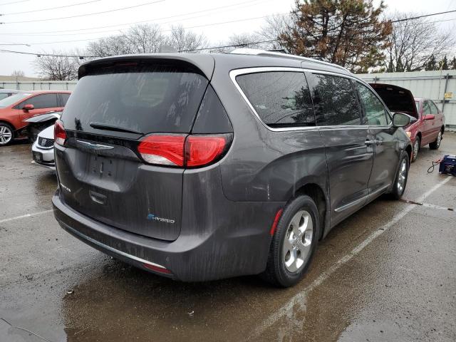 2C4RC1N71JR365837 - 2018 CHRYSLER PACIFICA HYBRID LIMITED GRAY photo 3