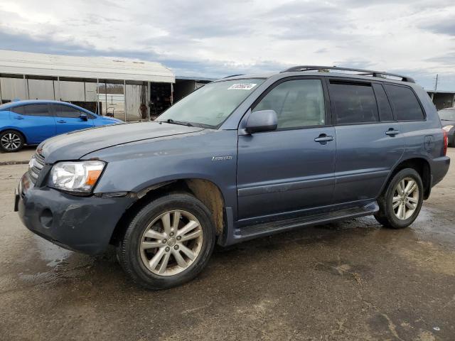 JTEEW21A460016262 - 2006 TOYOTA HIGHLANDER HYBRID BLUE photo 1