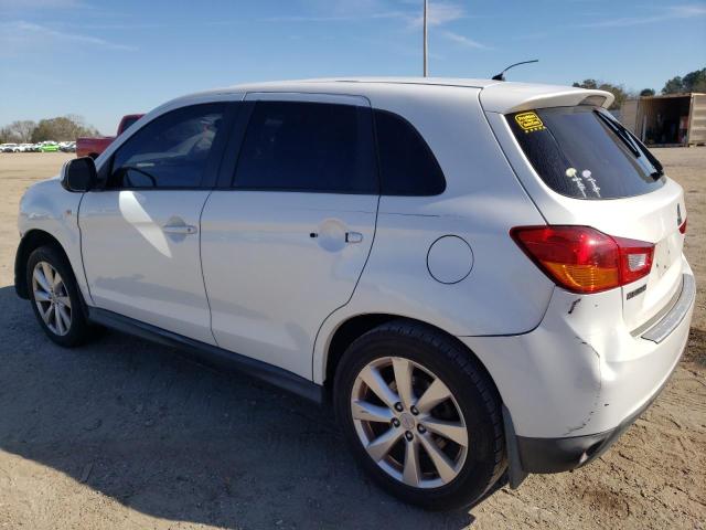 4A4AP3AU0DE003100 - 2013 MITSUBISHI OUTLANDER ES WHITE photo 2