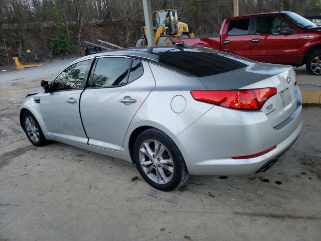 5XXGN4A77CG024835 - 2012 KIA OPTIMA EX SILVER photo 2