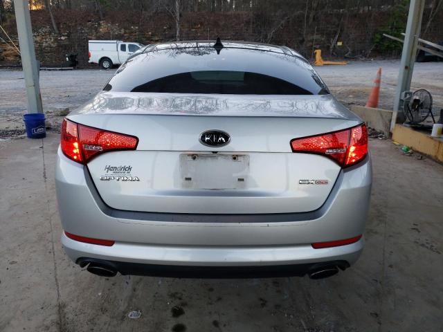 5XXGN4A77CG024835 - 2012 KIA OPTIMA EX SILVER photo 6