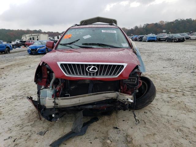 2T2GK31U79C068581 - 2009 LEXUS RX 350 RED photo 5