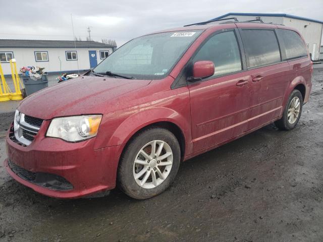 2C4RDGCG9ER288868 - 2014 DODGE GRAND CARA SXT MAROON photo 1