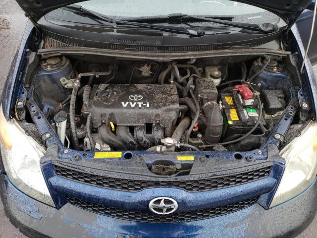 JTKKT624060142238 - 2006 TOYOTA SCION XA BLUE photo 11