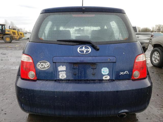 JTKKT624060142238 - 2006 TOYOTA SCION XA BLUE photo 6