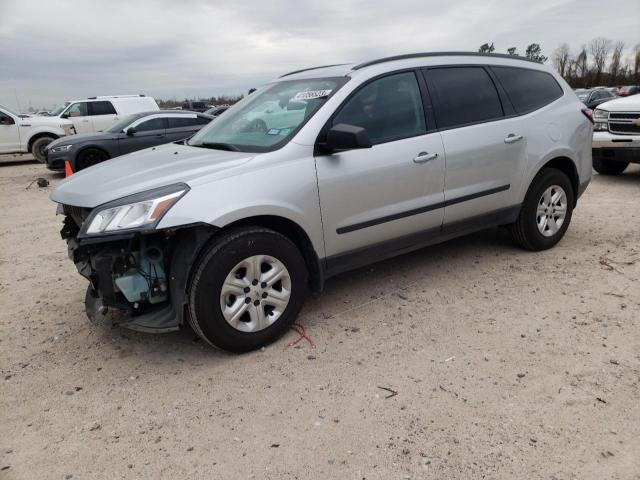 1GNKRFKD1FJ278658 - 2015 CHEVROLET TRAVERSE L SILVER photo 1