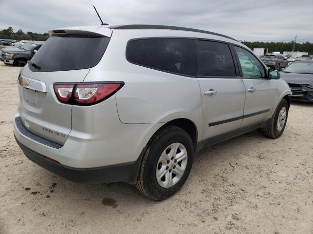 1GNKRFKD1FJ278658 - 2015 CHEVROLET TRAVERSE L SILVER photo 3