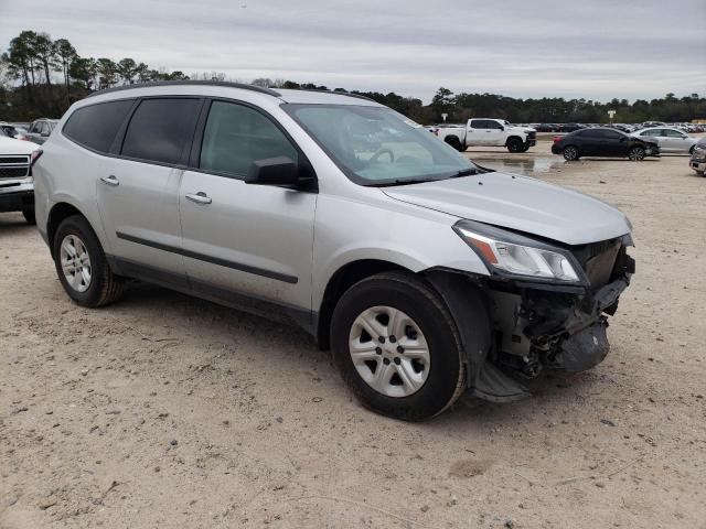 1GNKRFKD1FJ278658 - 2015 CHEVROLET TRAVERSE L SILVER photo 4