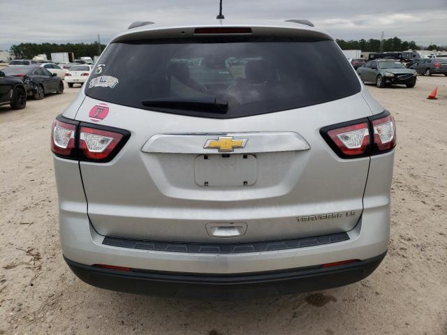 1GNKRFKD1FJ278658 - 2015 CHEVROLET TRAVERSE L SILVER photo 6