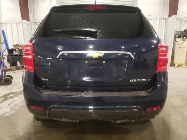 2GNFLFEK7G6263822 - 2016 CHEVROLET EQUINOX LT BLUE photo 6