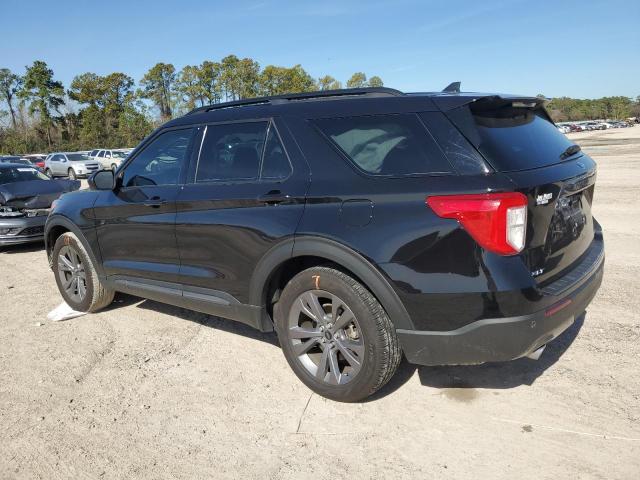 1FMSK7DH0PGA11590 - 2023 FORD EXPLORER XLT BLACK photo 2