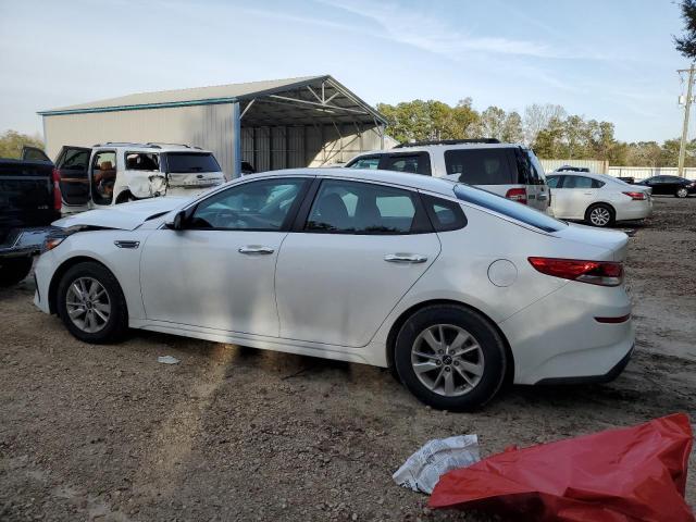 5XXGT4L38KG276365 - 2019 KIA OPTIMA LX WHITE photo 2