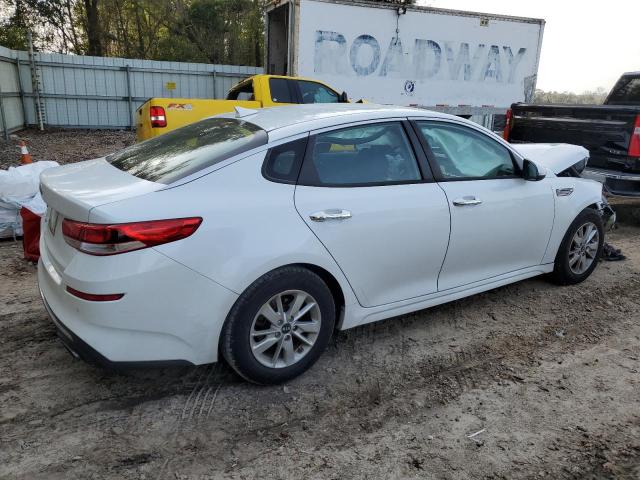 5XXGT4L38KG276365 - 2019 KIA OPTIMA LX WHITE photo 3